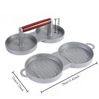 Non‑Stick Burger Press Patty Maker,Hamburger Mold for Beef,Cheese,Veggie Patties,Kitchen Tool for Grill and Barbecue gray