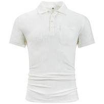 Men Casual T-Shirts Summer Fitness Male Lapael T-Shirt Short Sleeve Tops Tees Men Clothes Streetwear EU M