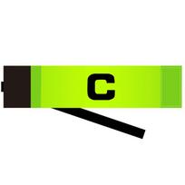 Wow Custom Captain C Armband Velcro Kids' Team Badge for Football Match Training