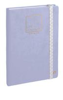 Quo Vadis Life Journal Infinite A5 224 Pages Synthetic Leather Hard Cover Lavender qv2371010 white