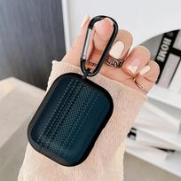 Case For Airpods 3 4 Pro2 1 2 Pro3 Pro Earphone Cases Cover Cool Carbon Fiber Pattern Airpods 4 black