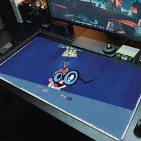 Dexter's Laboratory Mouse Pad Large Gaming Table Cushion Non-slip Laptop Tablet Big Mousepad XXL Mat Mini PC Playmat With Lock edge 30cmx60cm(11.8x23.6inch) black