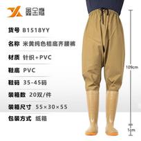 launching shoes waist shoes wear-resistant fishing shoes fishing rice transplanting shoes waterproof and non-slip rice transplanting shoes 39