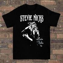 Stevie Nicks Signature T- Shirt Cotton Tee Shirt All Size S M L 234XL M291 4XL gray