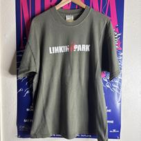 Vintage 2000 Linkin Park Hybrid Theory Shirt Boxy Faded Green Sz XL Unisex T-Shirt M gray