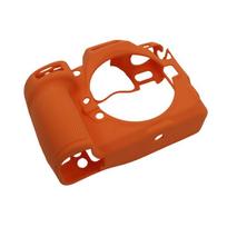 Silicone Camera Body Cover Nikon Z8 Full Frame Mirrorless Protective Sleeve Case Black Green Orange Navy Orange orange
