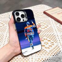 Ice Hockey C-Connor McDavid  Phone Case For iPhone 17,16,15,14,13,12,11 Plus,Pro Max,XS,Colored silver phone case iPhone17 black