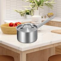 Induction Pot Portable Multipurpose Milk Pot for Kitchen Teahouse gray