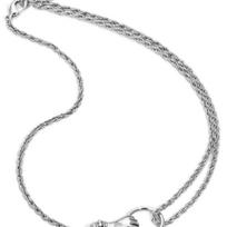 PANACHE CHASUNYOUNG Grab Your Eye Rope Chain Necklace Silver M 45cm (+5cm)