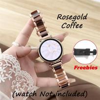 Dervos Metalinis Laikrodžio Dirželis 18mm 20mm 22mm Universalus Laikrodžio Apyrankės Pakeitimas Moterims Vyrams Huawei GT5 Pro, Samsung Galaxy Watch Universal 20MM width white