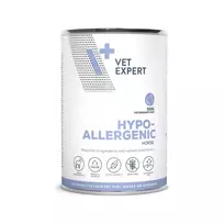 Veterinarinis šlapias maistas šunims | VetExpert Veterinary Diet Hypoallergenic Horse dog, 400 g
