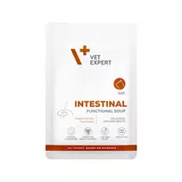 Papildomas pašaras katėms | VetExpert Veterinary Diet Intestinal Cat Functional Soup, 40 g