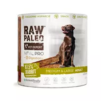 Skanėstai šunims | Raw Paleo Vital Pro Digestion Medium large su triušiena, 100 g