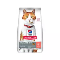 Sausas maistas sterilizuotoms katėms | Hill's Science Plan Sterilised Cat Adult Salmon, 10 kg