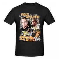 Paul Walker Awesome T Shirts Graphic Y2k Pops Tees Unisex Wounisex Tshirt Clothing S black