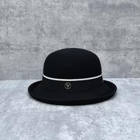 Autumn And Winter Face Small Milk White Woolen Basin Hat Women'S Retro Hepburn Wind Webbing Top Hat Elegant Curling Bucket Hat M（56-58cm） juoda