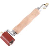 PVC Edge Welding Silicone Roller Dual Head Pressing Tool For Film Laminating And Home DIY Repair Hand Tools raudona