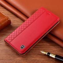 Napa natūralios odos dėklas Xiaomi Mi 9 10 10T 11 11T 12 12T 13 13T 14 15 15S Pro SE Lite Ultra verslo telefonui Xiaomi 15 Ultra&Genuine Leather raudona
