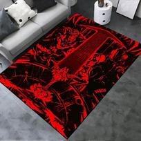DOOM The Dark Ages Carpet Rug for Living Room Bedroom Home Sofa Decoration,Kids play Non-slip Floor Mat 60x90cm( 23x35in ) red