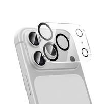 Borofone BF13 3D vientisas „viskas viename“ grūdintas stiklas kameros objektyvams, skirtas iPhone 18 Pro, 10 vnt.