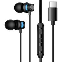 Borofone BM98 Solaris ausinės su mikrofonu, Type-C (DAC), Luminous Black