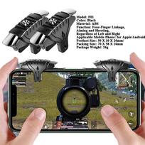 G21 Mobile Phone Game Trigger Gamepad Joystick 6-Finger Aim Shooting L1 R1 Key Button For Phone Android For PUBG Game Controller 5 D China Mainland