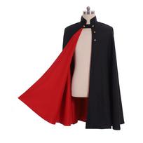Anime Wirt Cosplay Kostiumas Wirt Juodas Apsiaustas Wirt Apsiausto Apsiaustas Apranga Unisex Suaugusiems Helovino Karnavalo Šventės Apranga XL black