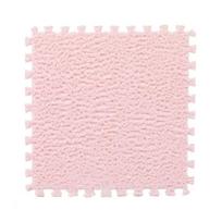 5-20 Pcs Plush Puzzle Foam Floor Mat, Soft Fluffy Interlocking Square Foam Tiles Area Rugs Carpet for Parlor Bedroom 10pcs