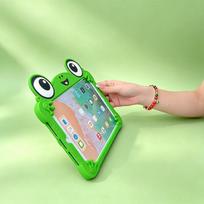 Cartoon Frog IPad Case 10th Air 3/4/5/6/7/8 Pro 11 9.7 Inch Shockproof Silicone Cover Samsung T290/T295/T297 8 inch