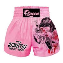 Muay Thai Shorts MMA Boxing Men Women Adult Training Fighting Competition XXL pink