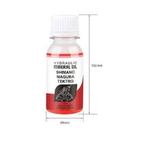 60ml Mineral Oil Bicycle Brake System Bleed Kit Tools Road and Mountain Dual Use durable for SHIMANO TEKTRO Avid Series 60ML brake fluid