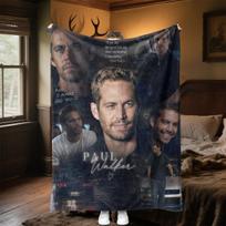 Fast & Furious: Paul Walker Tribute Blanket Soft And Portable All Season Home Bed Sofa Blanket Office Travel Nap Break Warm Blanket 130cm x 150cm