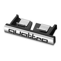 6 spalvos Metalinis Quattro Logotipas Priekinės grotelių Emblema Lipdukai Audi A3 A4 A5 A6 A7 A8 S3 S4 S5 S6 Q3 Q5 Q7 Automobilio stilius For Quattro