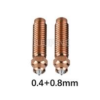 For ELEGOO Centauri Carbon 2 Nozzle Hardened Steel Bimetallic Chromium Zirconium Copper Centauri Carbon Elegoo Hotend Extruder 1PCS