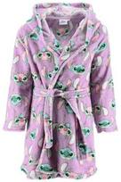 STICZ STITCH GIRL' BATHROBE WARM SOFT purple 116 FN01E gray