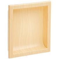 Bidoor PP-177 Plastic Sliding Door Pull Wood Grain Finish Spruce Medium 4-Pack 50