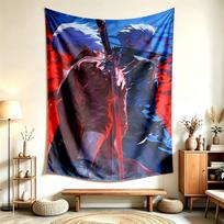 Devil May Cry (1) Tapestry Suitable For Decorating Homes Dorms And Bedrooms Soft To The Touch And A Perfect Gift For Friends And Family 130cmx150cm