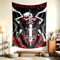 Devil May Cry (1) Tapestry Suitable For Decorating Homes Dorms And Bedrooms Soft To The Touch And A Perfect Gift For Friends And Family 130cmx150cm
