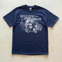 Requiem For A Dream Shirt Vintage Psychological Drama Tee Retro Movie Tshirt Gothic Graphic Tee Darren Aronofsky Tee M blue