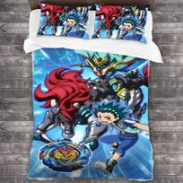 Anime Beyblade Burst Bedding Set Duvet Cover Bedroom Comforter Covers Single Twin King Size Quilt Cover Home Textile 70x133cm 2pcs