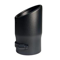 For Jeep 2018-24 Wrangler Compass A6L CX5 modified exhaust tailpipe 1 PC black