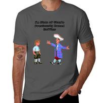 Monkey Island Stan (Coffins) Tshirt Fashion Casual Short Sleeve Tshirt L black