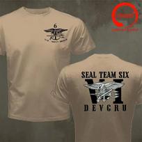 Cool Us Army Special Forces Nswdg Seal Team 6 Devgru Squadron Short Sleeve Tshirt Graphic T Shirt Unisex Streetwear Graphic Tshirt L beige