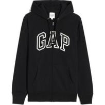 GAP Sweatshirts Unisex Hooded Moderate Cardigan 461135-1 175/84A (XXS) black