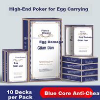 Raptor Premium Guandan Playing Cards Set of 10 Anti-Cheat Poker Cards for Dou Dizhu and Texas Hold'em Competitions