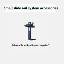 Lightweight film and television photography Dolly slide system Camera bowl slide 80kg mėlyna