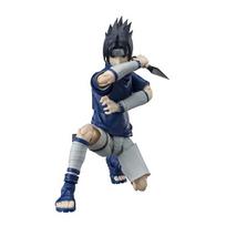 TAMASHII NATIONS S.H.Figuarts NARUTO Sasuke Uchiha -Genius Ninja Bearing the Uchiha Blood- Approx. 1 B0BRX5CB1Z gray