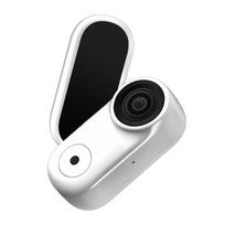 Lenovo Portable Mini Action Camera 4K HD Thumb POV Camera Body Cam Wearable Helmet Recorder Magnetic Pocket Sports Camera balta