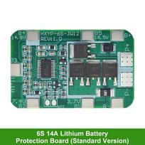 TZT 6S 22.2V 25.2V 14A 20A 18650 Li-ion Lithium Battery Charger Protection Board with Balanced PCB BMS 6 Pack Cells Module 1PCS