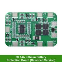 TZT 6S 22.2V 25.2V 14A 20A 18650 Li-ion Lithium Battery Charger Protection Board with Balanced PCB BMS 6 Pack Cells Module 1PCS